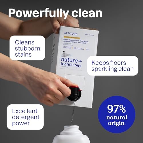 ATTITUDE Floor Cleaner Refill 676 Fl Oz 1