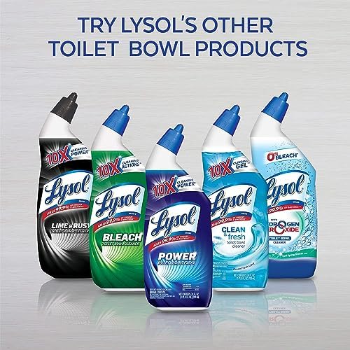 Lysol Toilet Bowl Cleaner with Lime and Rust Remover