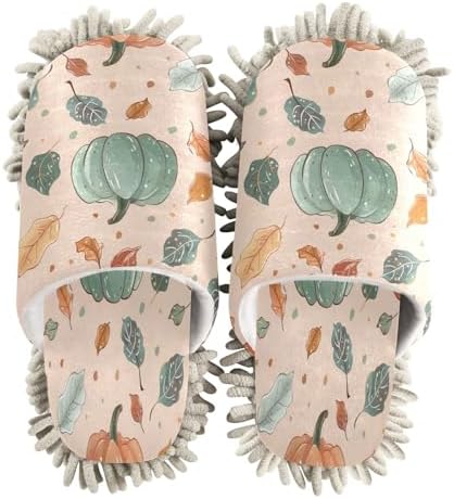Zhirexin Cleaning Slippers with Microfiber Mop Pad