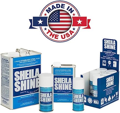 Sheila Shine 2 x 10 Oz Stainless Steel Cleaner Polish Spray