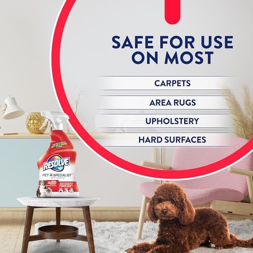 Resolve Pet Specialist Stain Odor Remover Spray 22Fl Oz