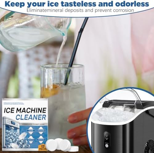 YIVANNUO Ice Machine Descaler - 24 Clean Tablets