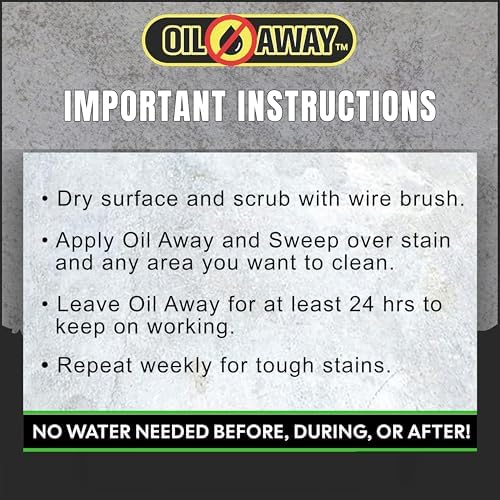 Oil Stain Fighter for Dry Oil Stains No Rinse