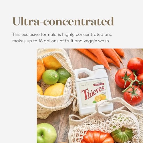 Young Living Thieves Fruit Veggie Soak 16 fl oz