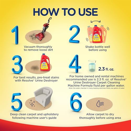 Resolve Urine Destroyer 96 Oz Carpet Cleaner