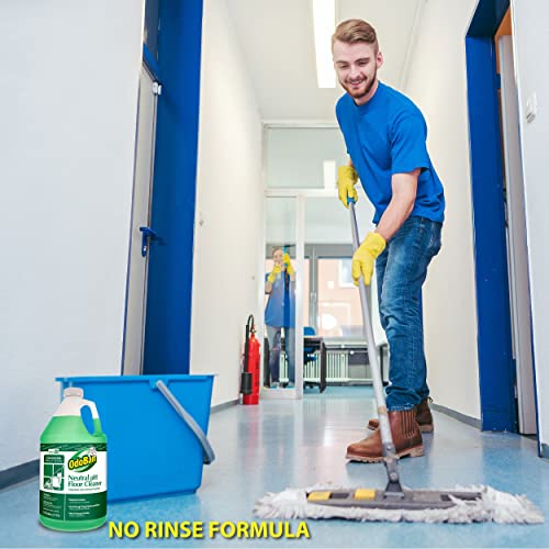 OdoBan Professional Series Neutral pH Floor Cleaner 4 Gallon Set