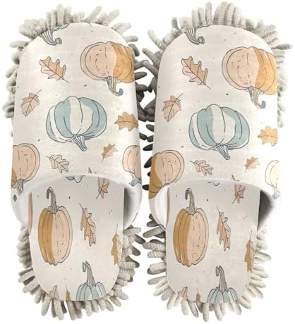 Zhirexin Mop Slippers for Men Women House Cleaning