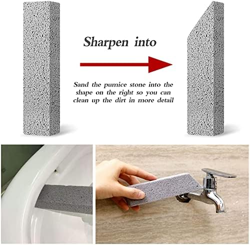 12 Pack Pumice Stones for Toilet Cleaning