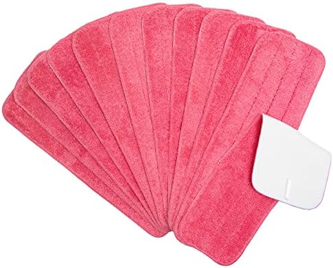 Arkwright Replacement Mop Pads - Pack of 12 18 in Red