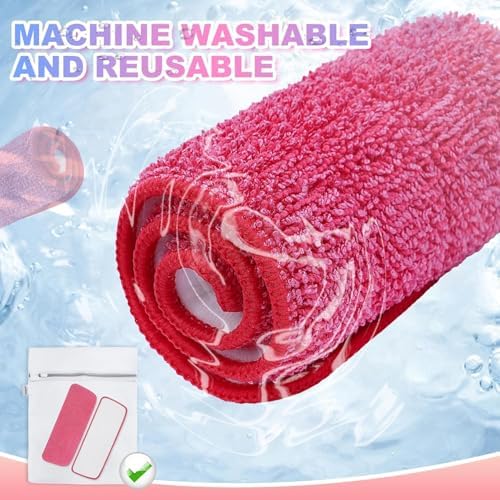 iKEEPOW 165 Reusable Microfiber Mop Pads 8 Pack