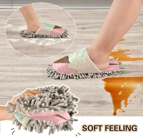 Zhirexin Comfortable Mopping Slippers for Men Women