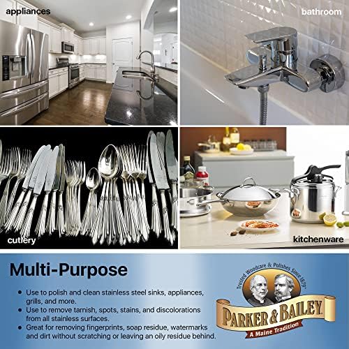 Parker Bailey Stainless Steel Polish - 100 Safe Effective