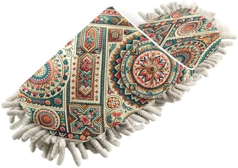 Zhirexin Mandala Kitchen Cleaning Slippers