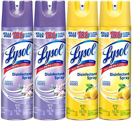 Lysol Disinfectant Spray Bundle - 19 Fl Oz 2 Bottles