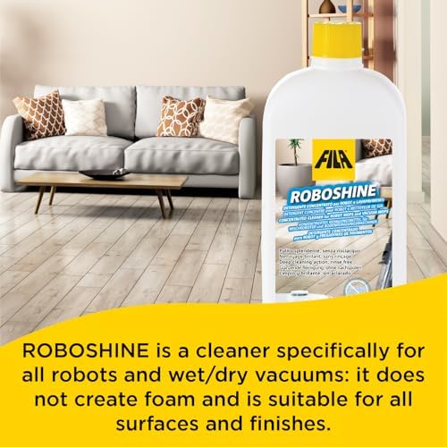 FILA ROBOSHINE Floor Cleaner 1Qt 100 Washes