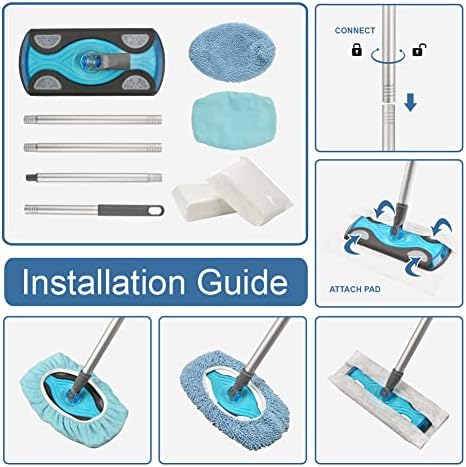 Layers Dust Mop Kit for Hardwood Floors