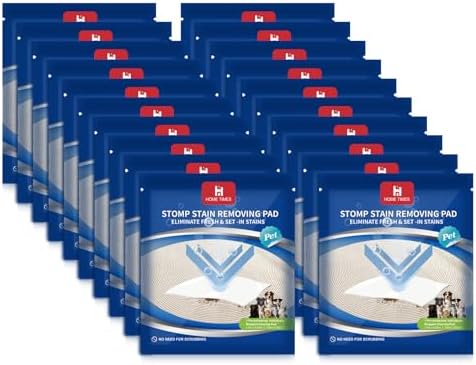 Home Times Carpet Stain Lifting Pads 20 Count
