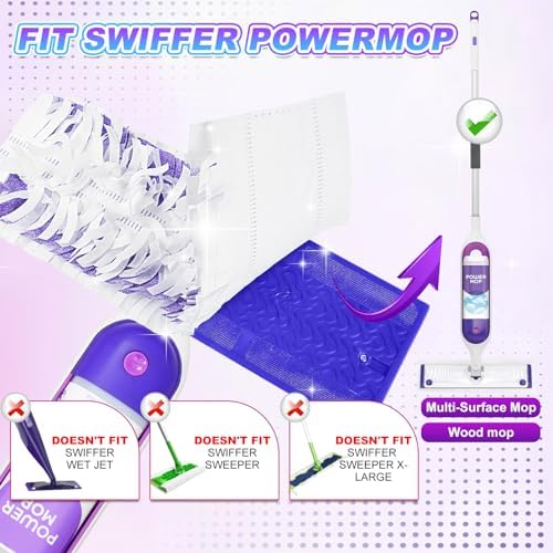 YagoDago 24 Pack Power Mop Refill Pads