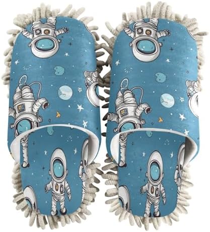 Zhirexin Cleaning Mop Slippers with Microfiber
