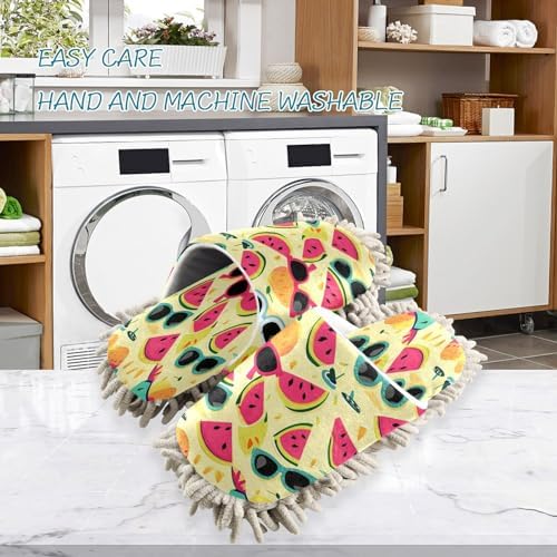 Bulletgxll Mop Slippers - Washable Soft and Dust-Free