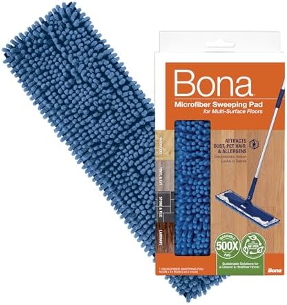 Bona Microfiber Sweeping Pad for Multi-Surface Floors