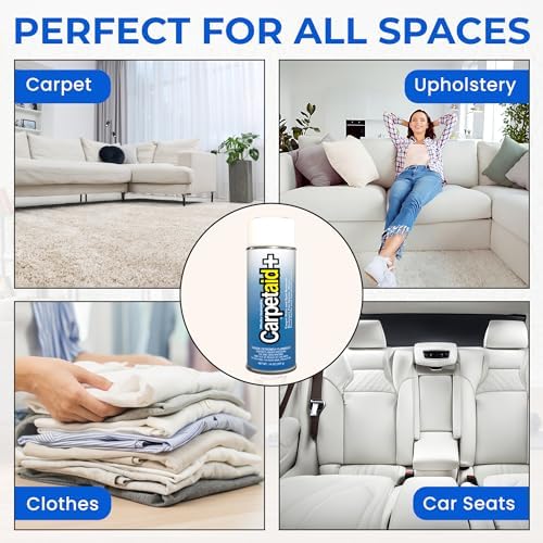 Carpet Aid Spot and Stain Remover - 14 oz Pack of 6