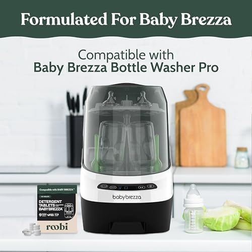 Roobi Detergent Tablets for Baby Brezza Bottle Washer Pro
