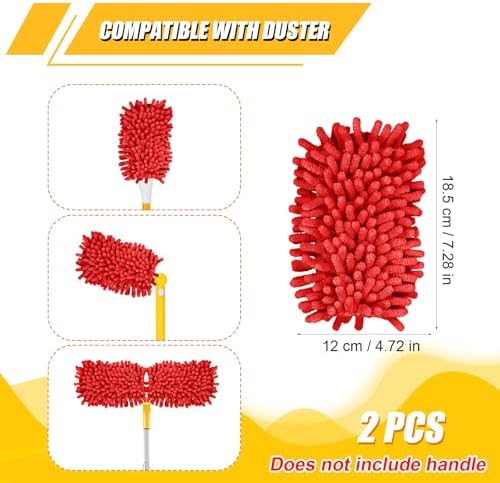 2pcs Microfiber Duster Refills for Ceiling Fans