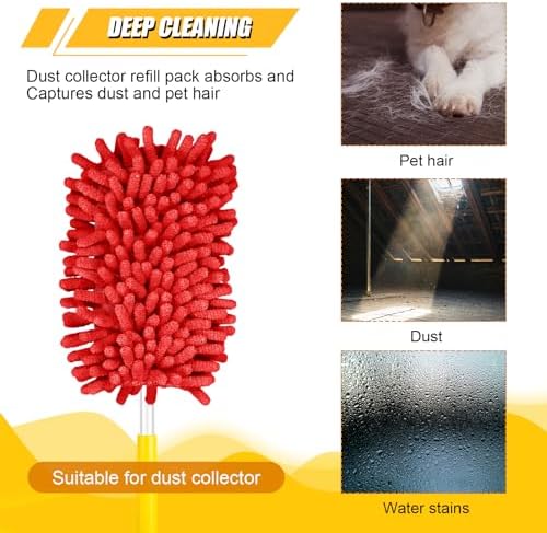 2pcs Microfiber Duster Refills for Ceiling Fans
