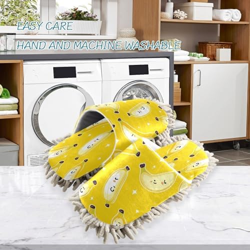 Zhirexin Banana Mop Slippers Comfortable Cleaning Shoes