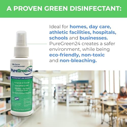 PureGreen24 Value Pack Disinfectant - Safe Effective Odorless