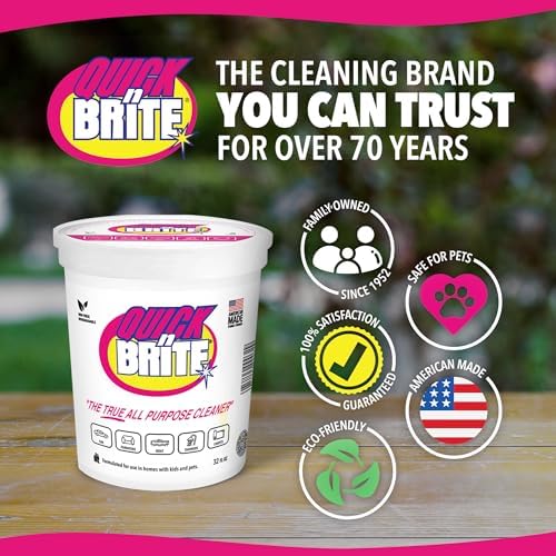 Quickn Brite All Purpose Cleaning Paste - 12 Oz