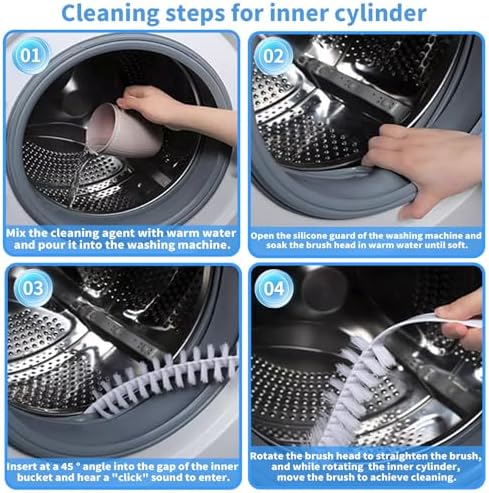 LIFCIUSO 7-Piece Washing Machine Cleaning Set