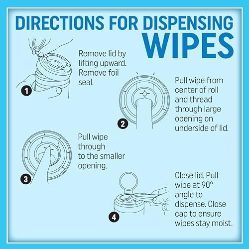 MiracleWipes Heavy Duty Cleaning 90 Count Wipes
