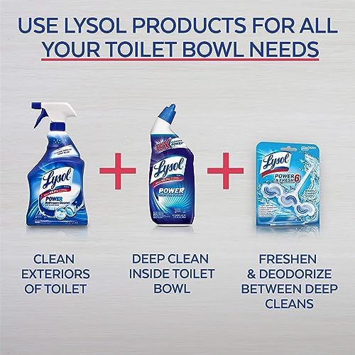 Lysol Toilet Bowl Cleaner with Lime and Rust Remover
