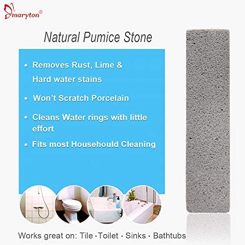 MARYTON Pumice Stone for Toilet Cleaning Pack of 4 1