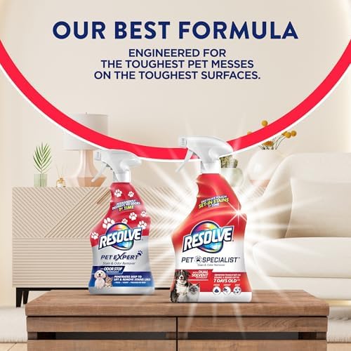 Resolve Pet Specialist Stain Odor Remover Spray 22Fl Oz