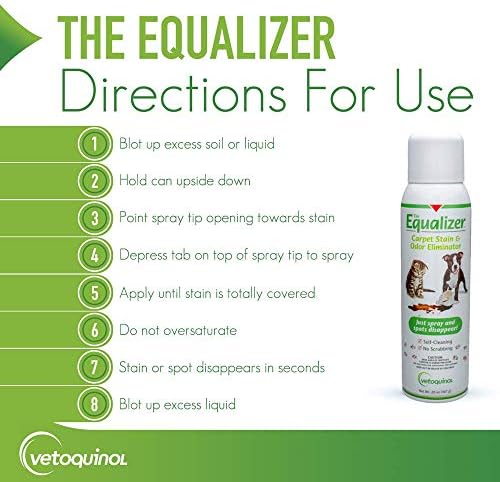 Vetoquinol Equalizer Carpet Spot Cleaner 20oz