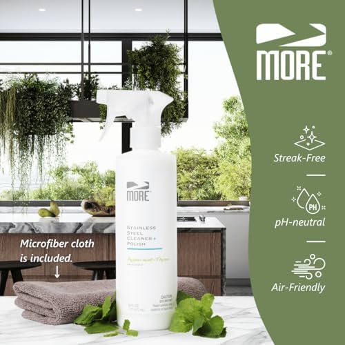 MORE Stainless Steel Cleaner Polish Bundle 1