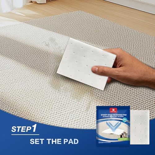Home Times Carpet Stain Lifting Pads 20 Count