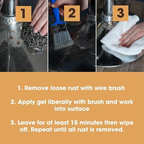 Furniture Clinic Rust Remover Gel 250ml