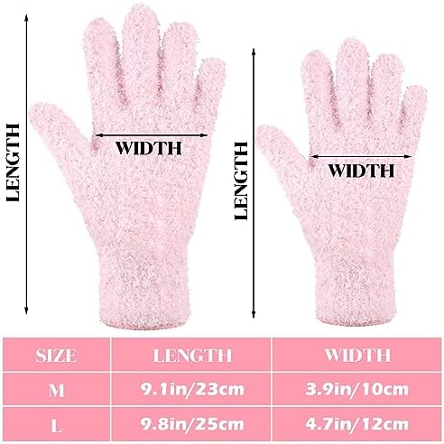 Bencailor 6 Pairs Microfiber Dusting Gloves 1