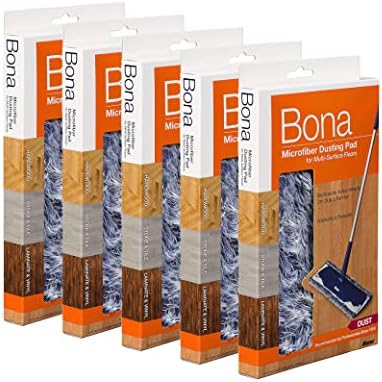 Bona MicroPlus Dusting Mop Pad 5 Pads Set