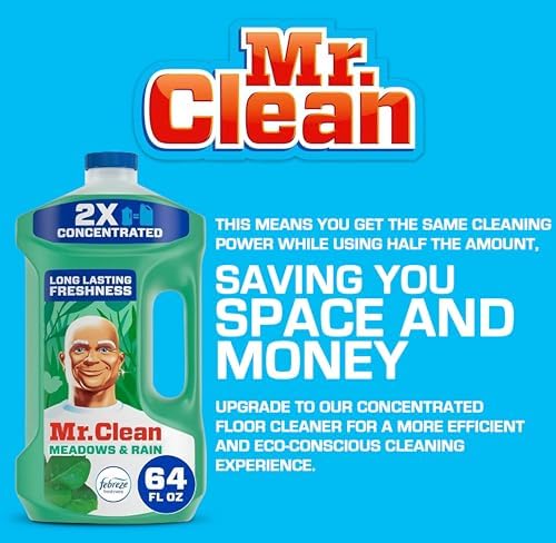 Mr Clean Multi Purpose Rain Liquid Cleaner 64 Ounce 1