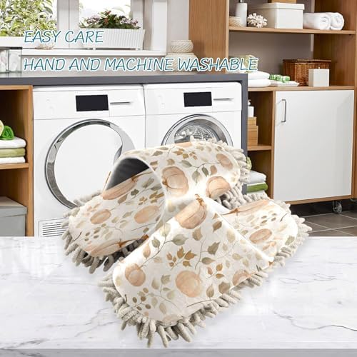 Zhirexin Cleaning Slippers with Microfiber Mop
