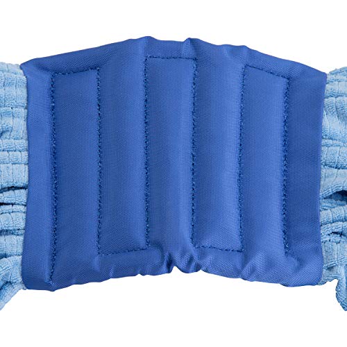 Genuine Joe GJO47540 Blue Microfiber Mophead Refill Pack of 12