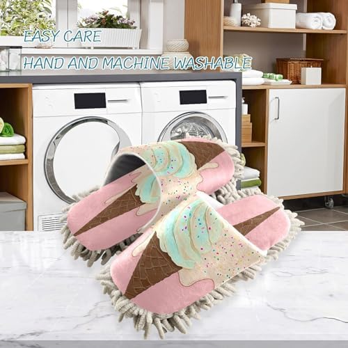 Zhirexin Comfortable Mopping Slippers for Men Women