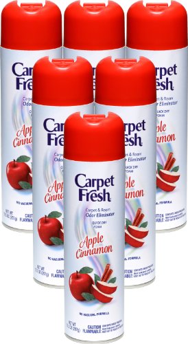 Carpet Fresh 280174 Foam Deodorizer Pack of 6
