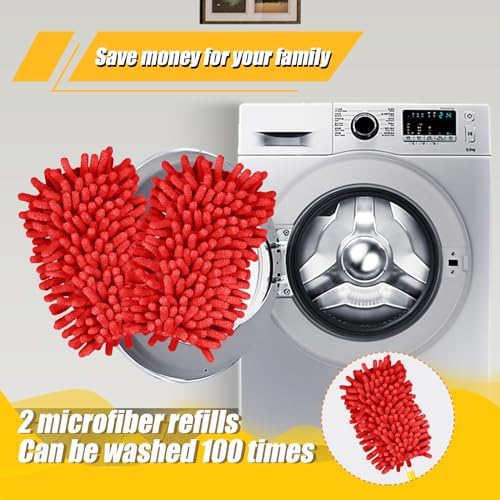 2pcs Microfiber Duster Refills for Ceiling Fans