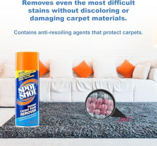 WD-40 Spot Shot Professional Carpet Stain Remover 14 oz